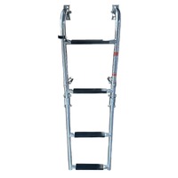  Folding Boat Ladder 4 Step - 2 + 2 Steps 316 Stainless Steel Anti-slip Steps