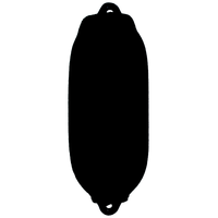 Fendress Fender Covers (600mm x 180mm) Black 2 Pack 