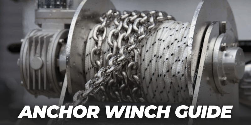 anchor winch guide