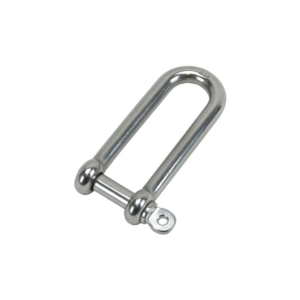 Long D Shackle 10mm 316 Stainless Steel