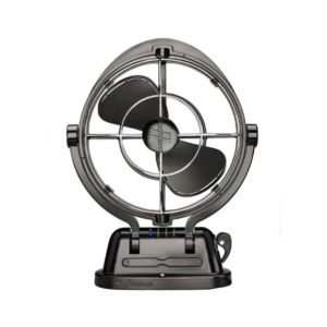 Caframo® 3 Speed Fan – Black 360° Airflow - 12/24V Low Amp