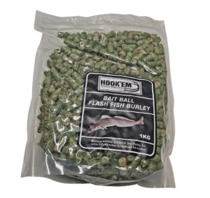 Berley Burley Bait GREEN LARGE Pellet Whiting Pack 1KG