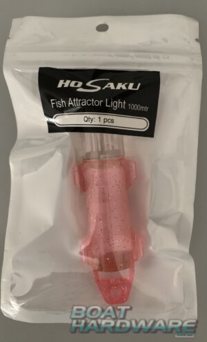 Fish Attractor Light with RED Flashing Light 1000mtr depth