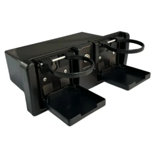 Boat Glove Box with Cup Holders and Lock