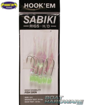 Sabiki 5 Hook Rig / Bait Jig – Size 2/0