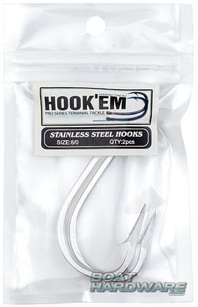 Rigging Hooks Size 8/0 (2 Pack)
