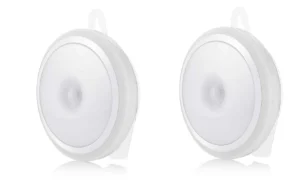 LED PIR Sensor Night Light x2