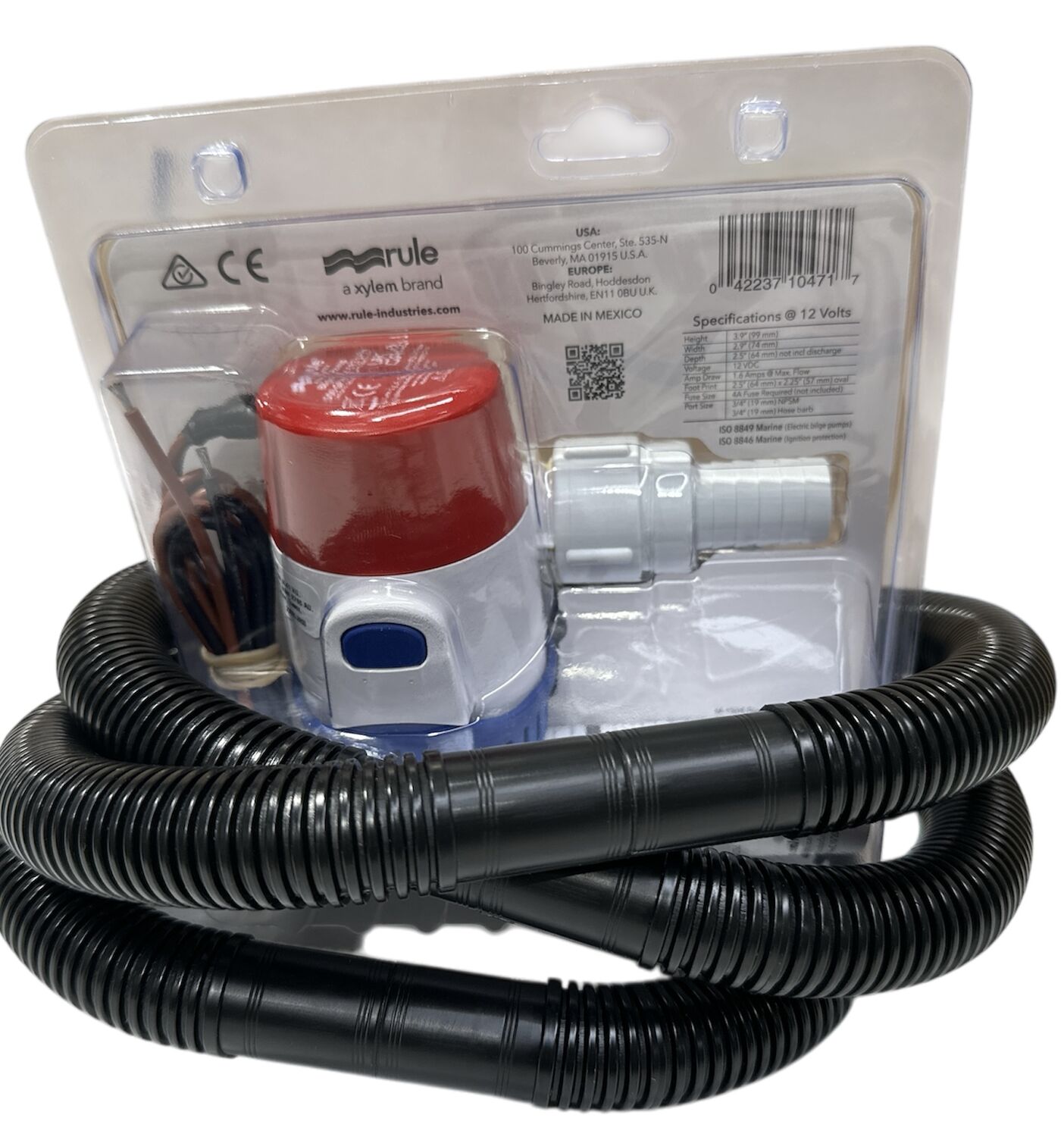 Electric Bilge Pump 500 GPH Kit - Image 2