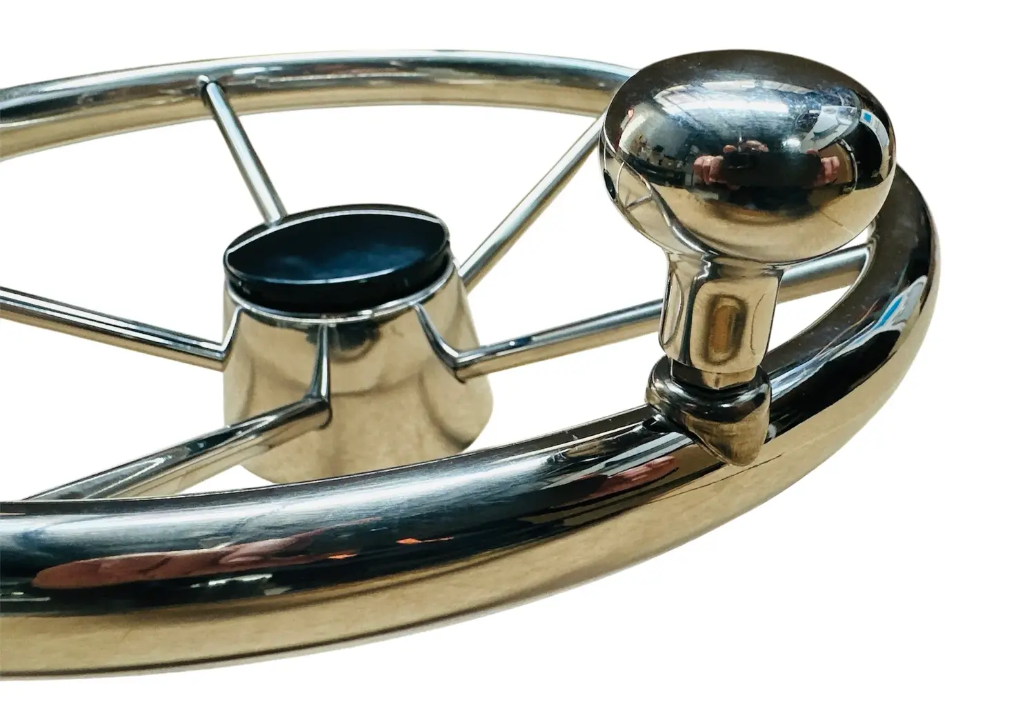 Premium Steering Wheel - with Knob (340mm) - Image 2