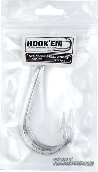 Rigging Hooks Size 10/0 (2 Pack)