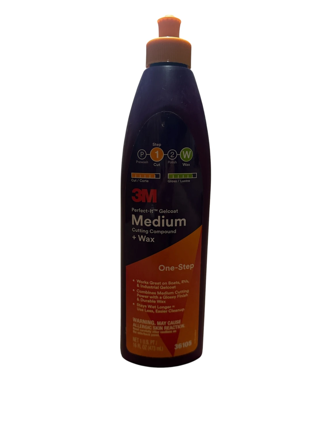 3M™ Perfect-It™ Gelcoat Medium Cutting Compound + Wax - Image 3
