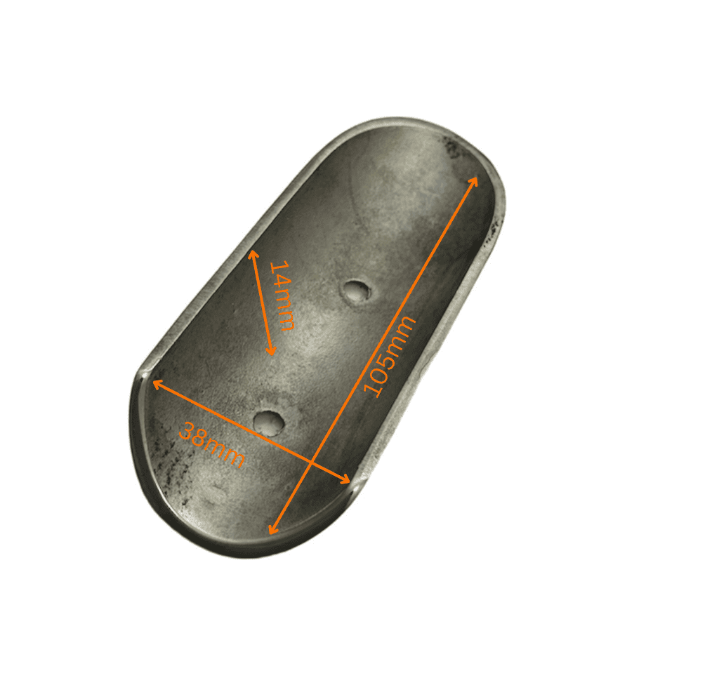 Gunnell End Cap - Stainless Steel - Image 4
