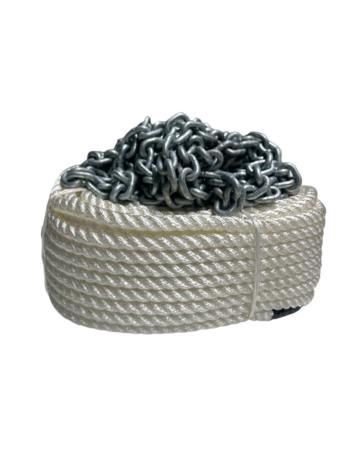Anchor Rope and Chain Kit (50m x 12mm Rope and 10m x 6mm Chain)