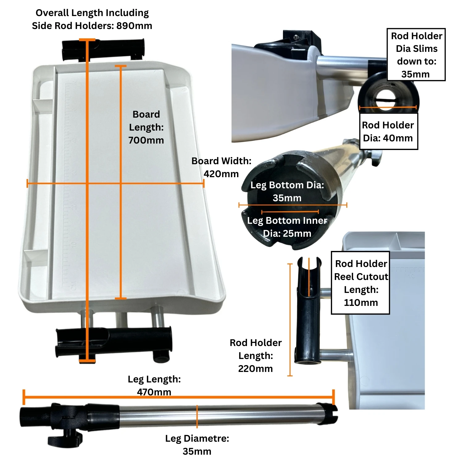 Eagle Bait Board Large - 700 x 420mm - Image 6