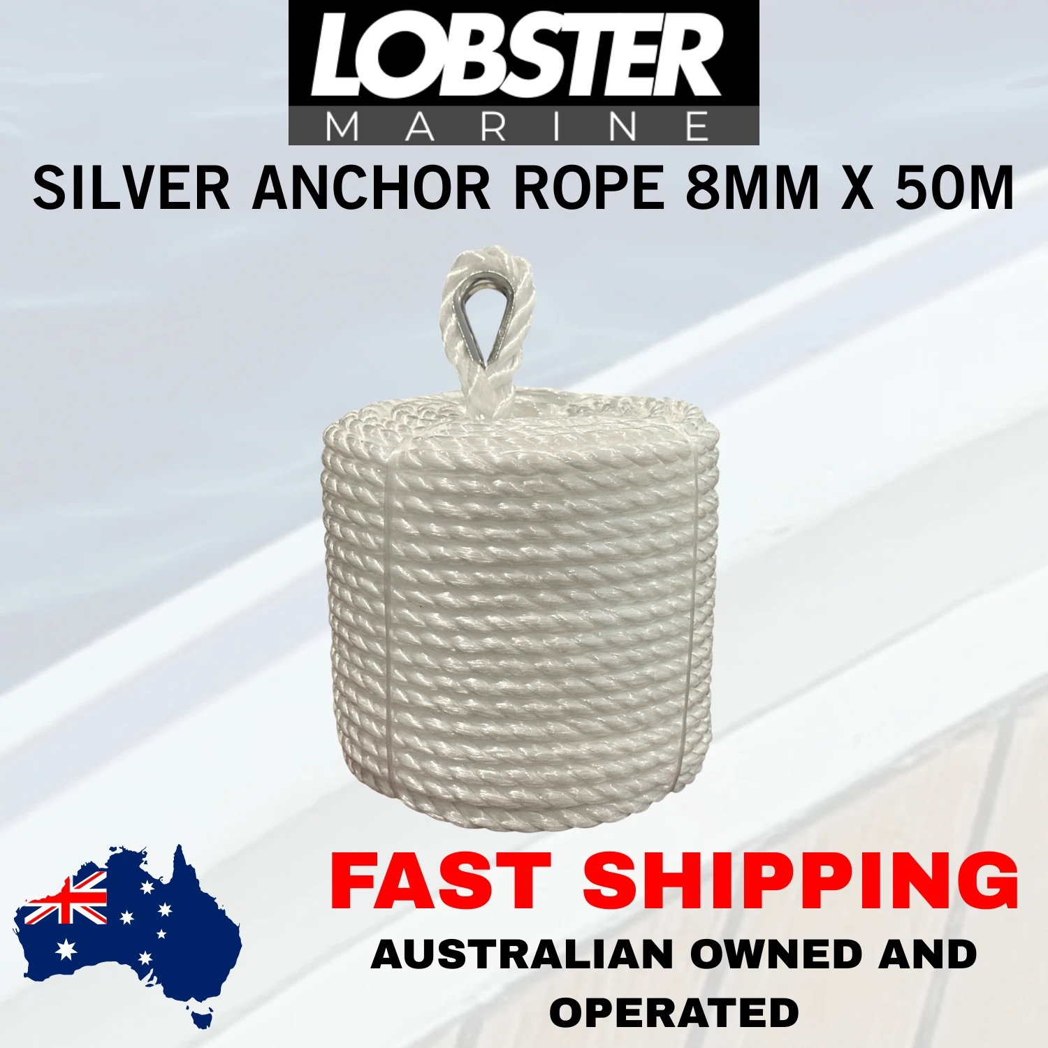 Silver Rope 50m x 8mm - Image 7