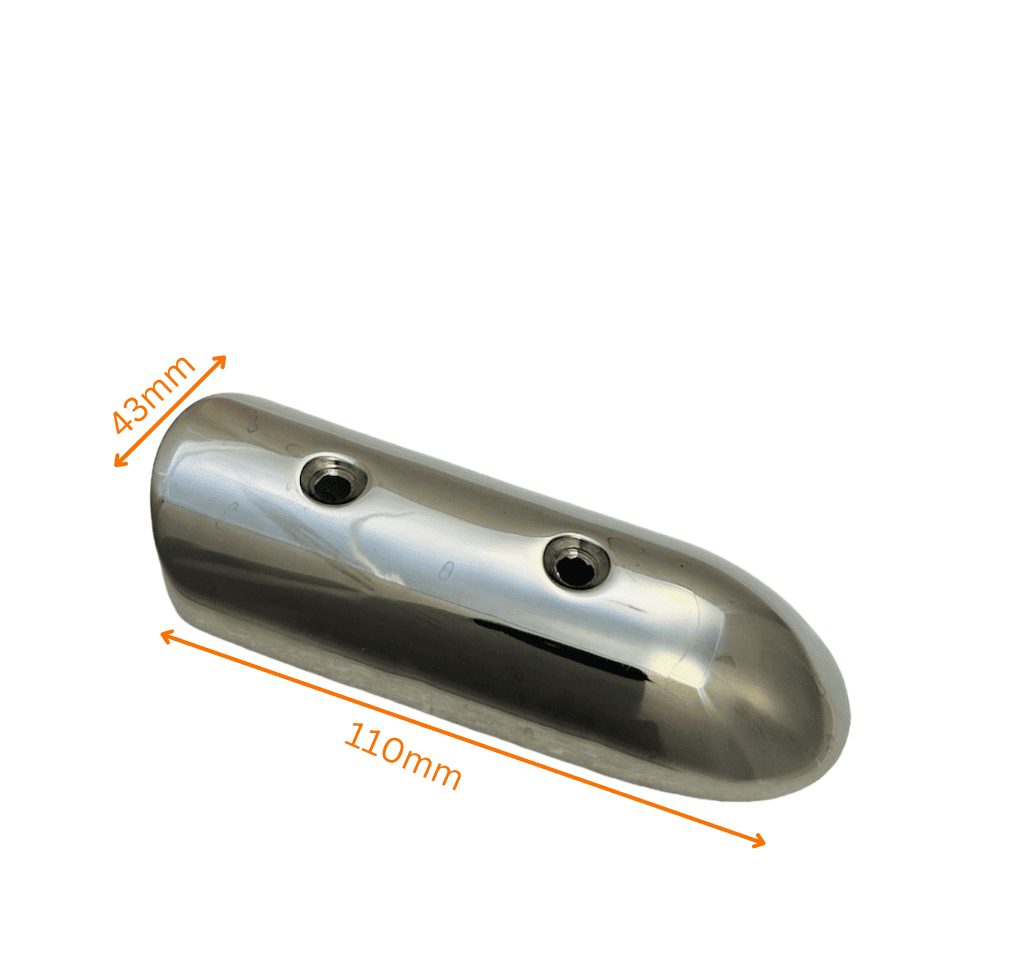 Gunnell End Cap - Stainless Steel - Image 5