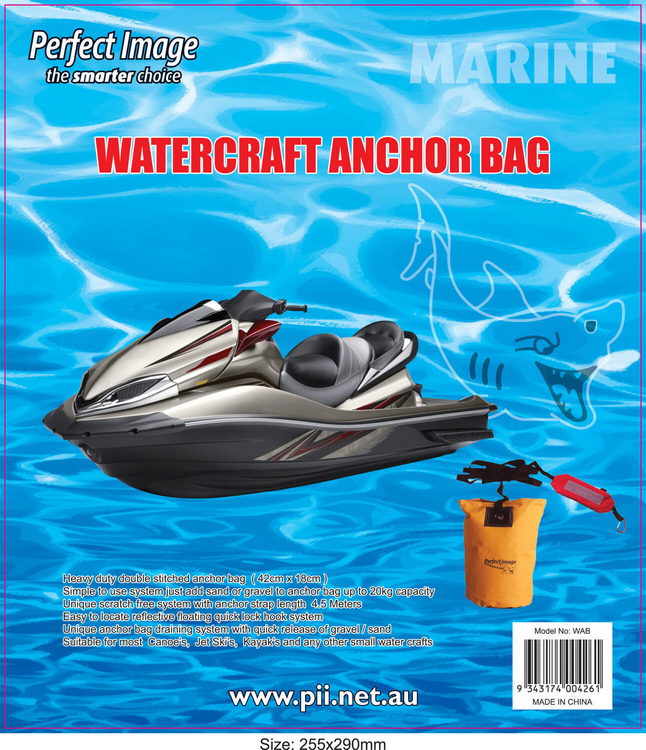 Jet Ski Boat Anchor Bag 20kg - Image 3