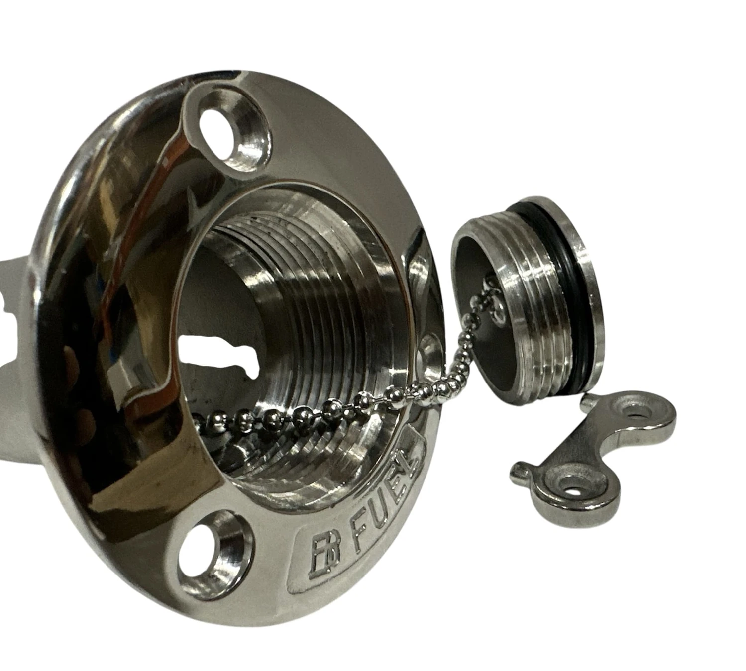 Fuel Deck Filler with key & chain (38mm) - Image 2