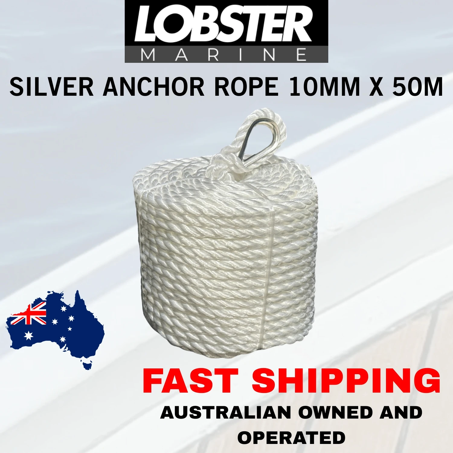 Silver Rope 50m x 10mm - Image 7