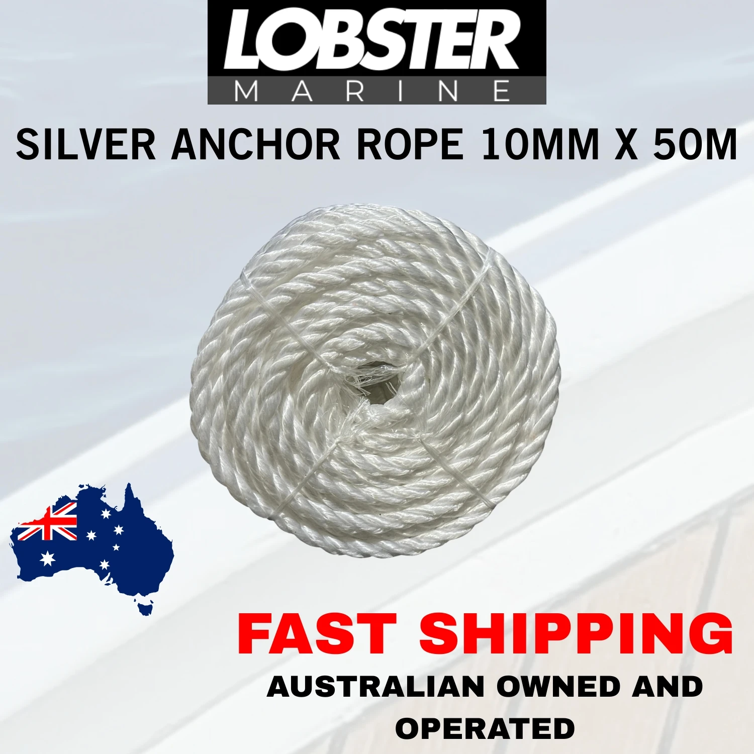 Silver Rope 50m x 10mm - Image 8