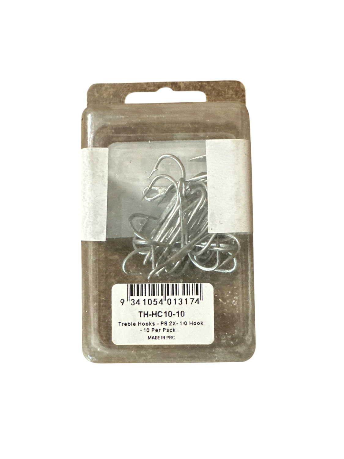 Size 1/0 Treble Hooks 10pce Blister Pack - Image 3