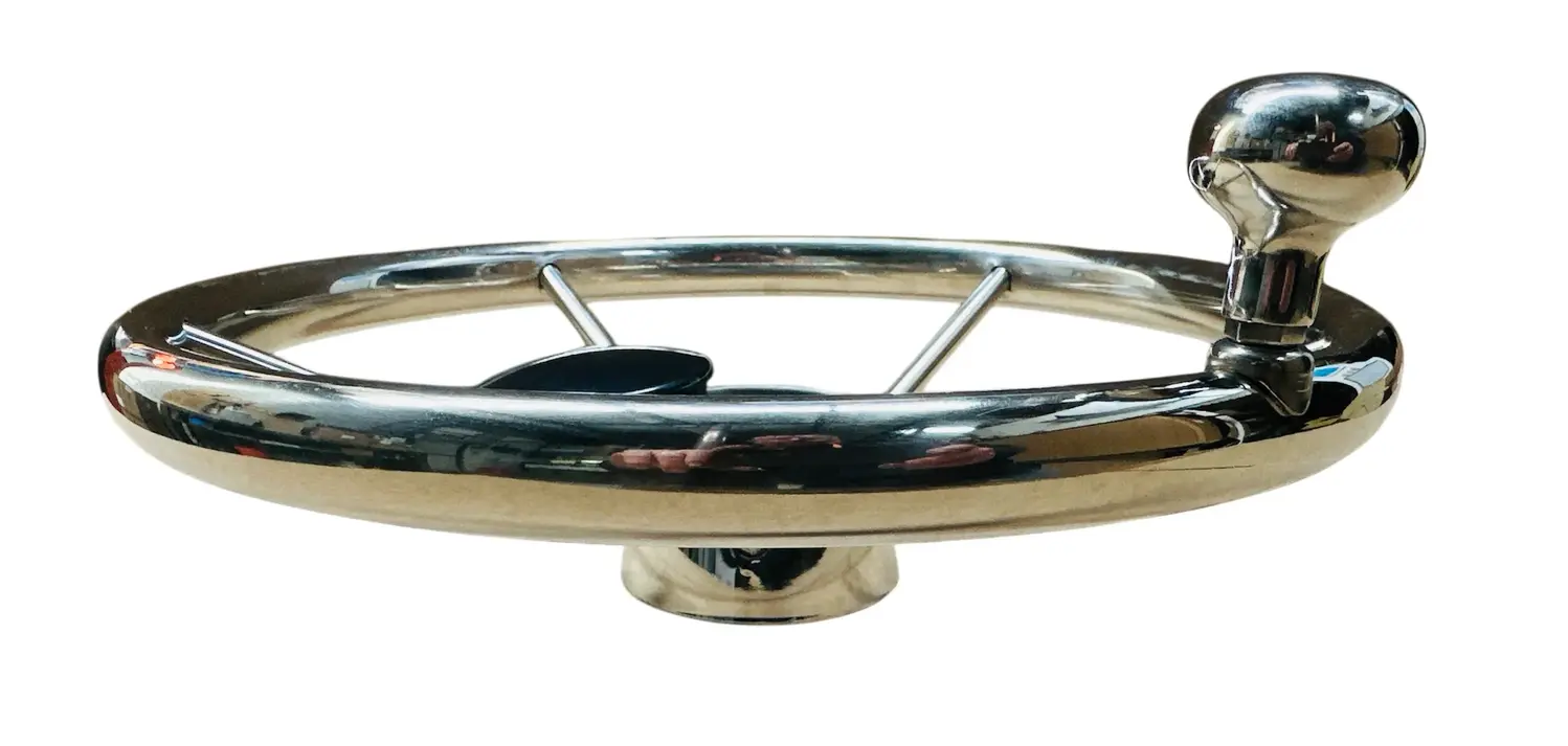 Premium Steering Wheel - with Knob (340mm) - Image 3