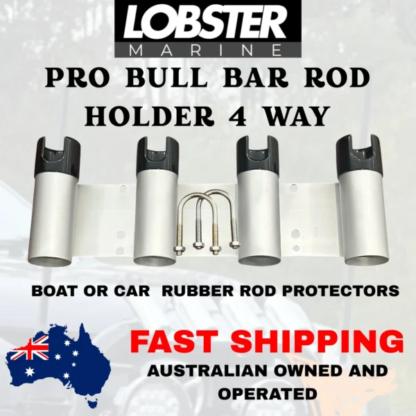 Bull Bar Rod Holder 4 Way