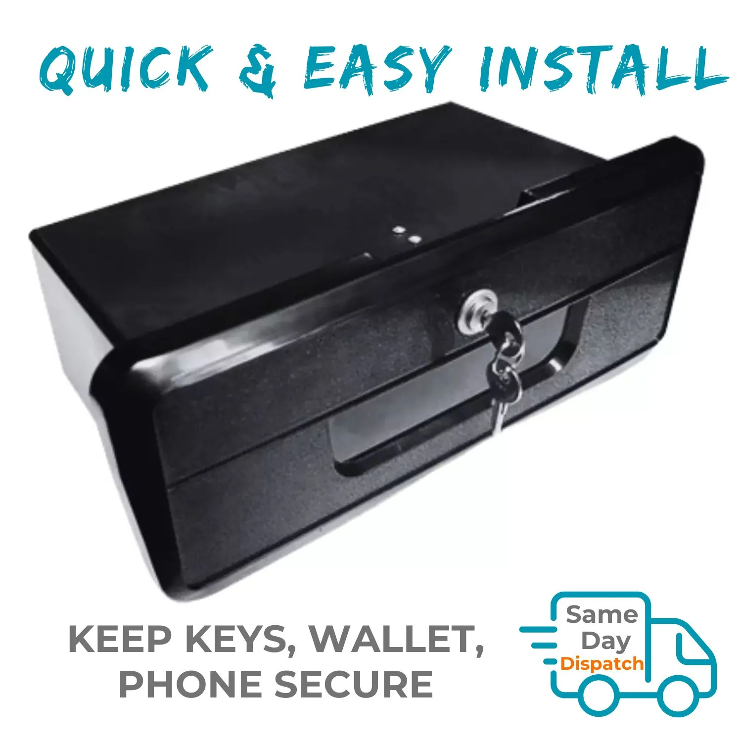 Boat Glove Box with Lock - Image 4