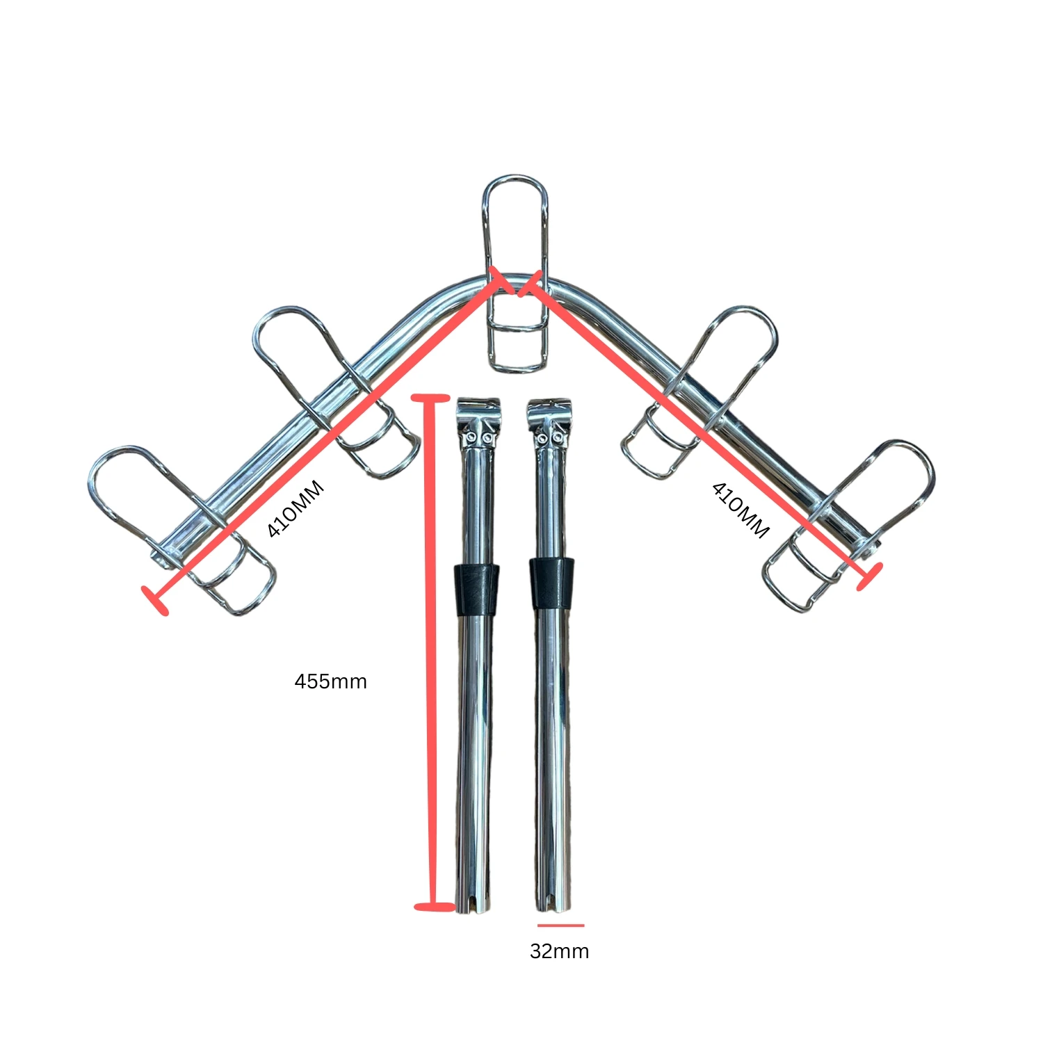 5-Way Adjustable Corner Rod Holder - Image 5