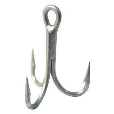 Size 4/0 Treble Hooks 10pce Blister Pack - Image 2