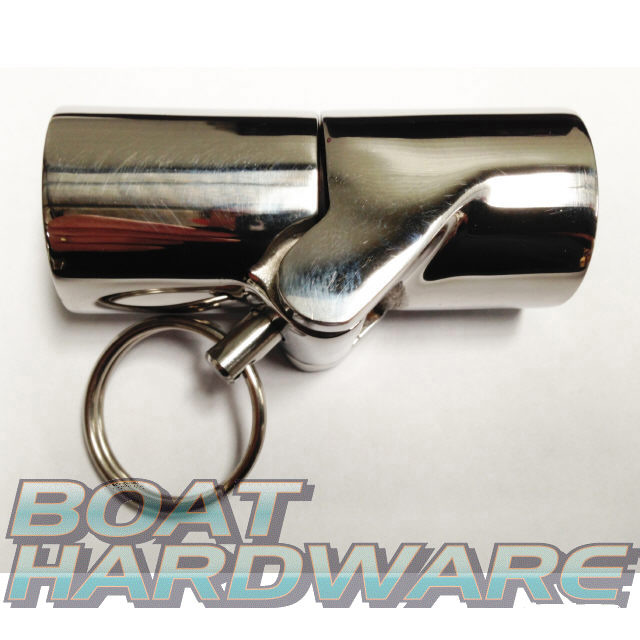 Locking Rail Tube Hinge with Pin (Suit 25mm Tubing) - Image 2