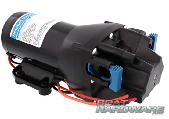 Jabsco HotShot 4 GPM Deck Washdown Kit with Coiled Hose - Image 3