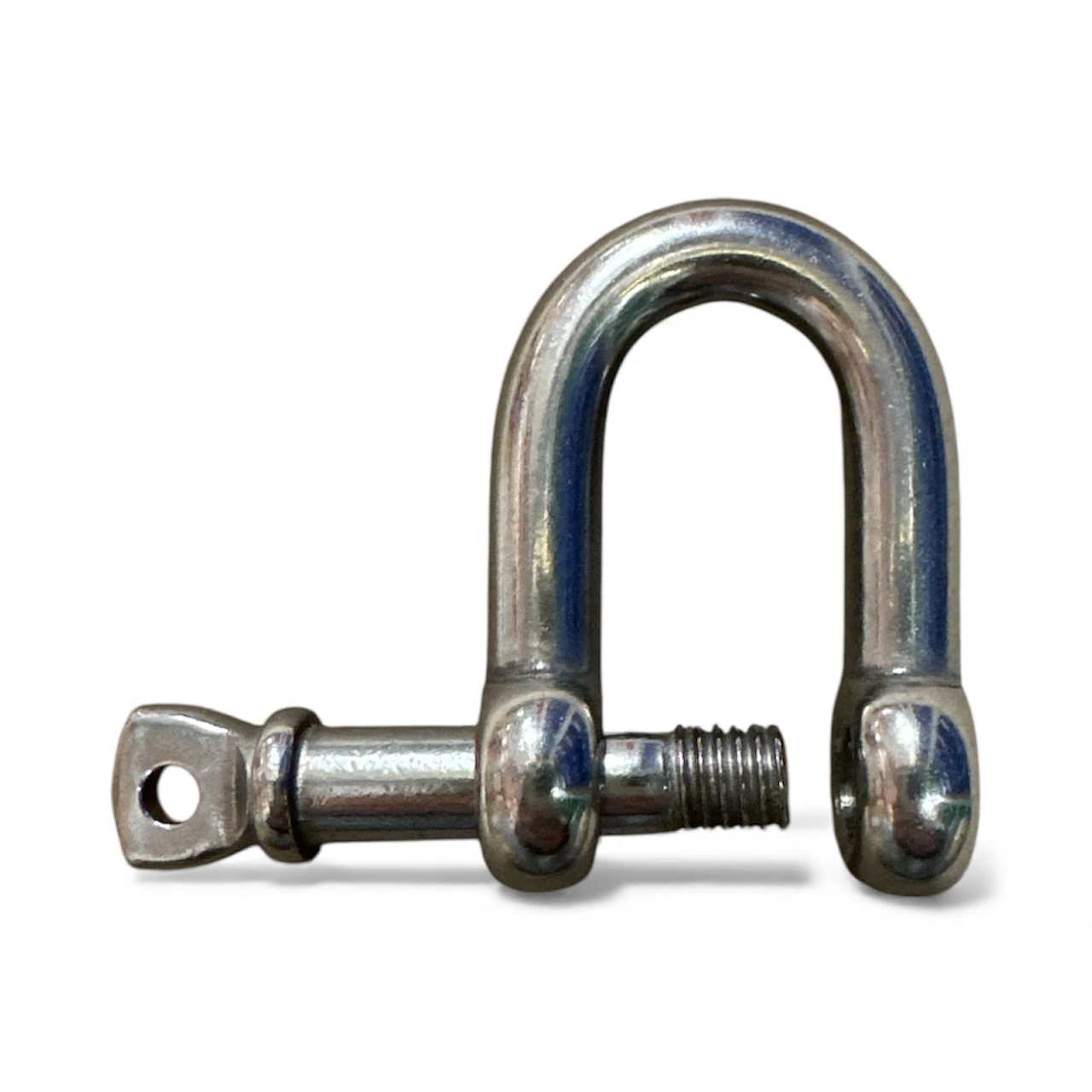 8mm Marine D Shackle - 316 Stainless Steel - Image 3