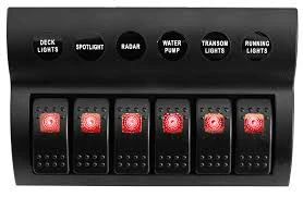 Waterproof 6 Gang Switch Panel - Image 3