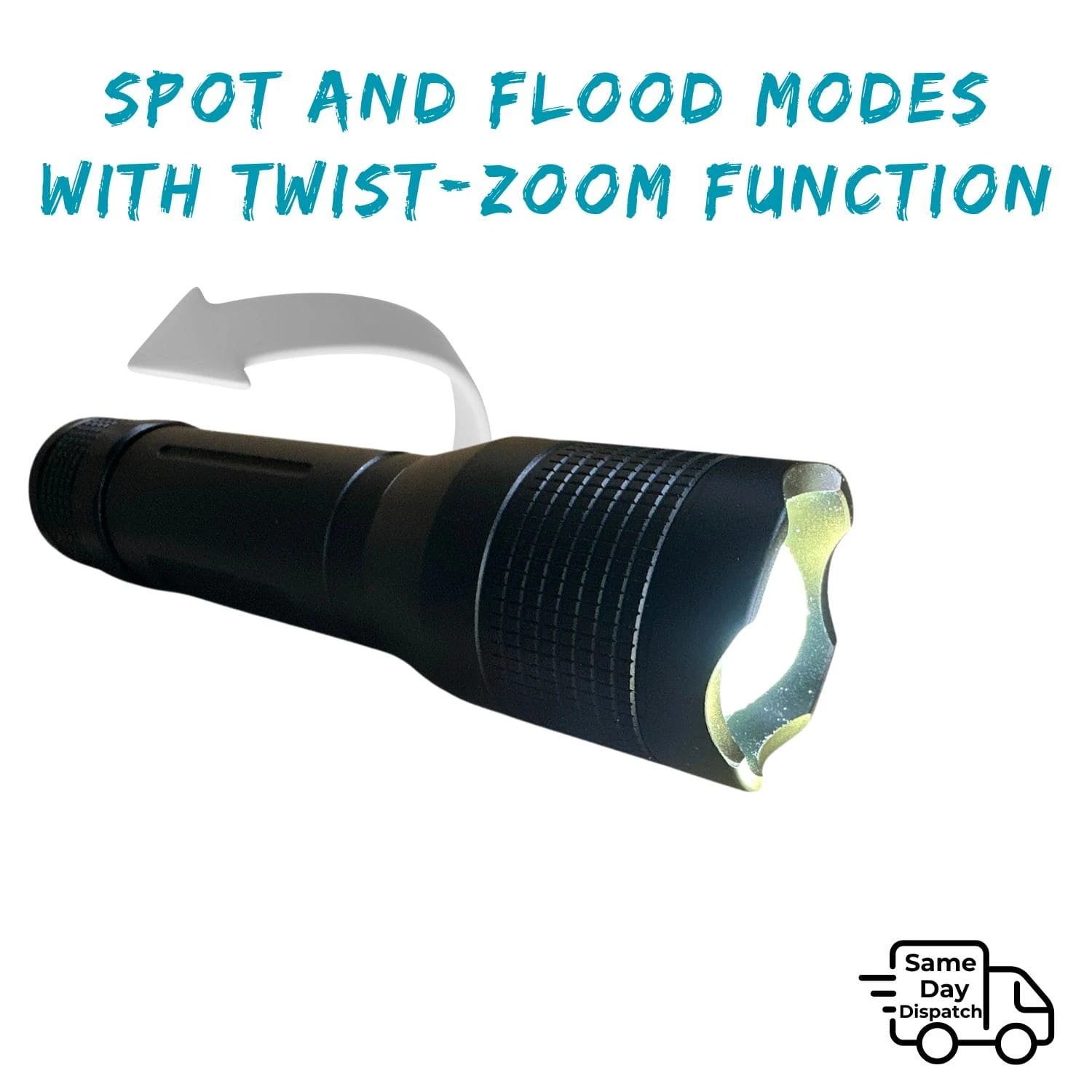 Zoom Torch - High Power 1500 Lumens - Image 9