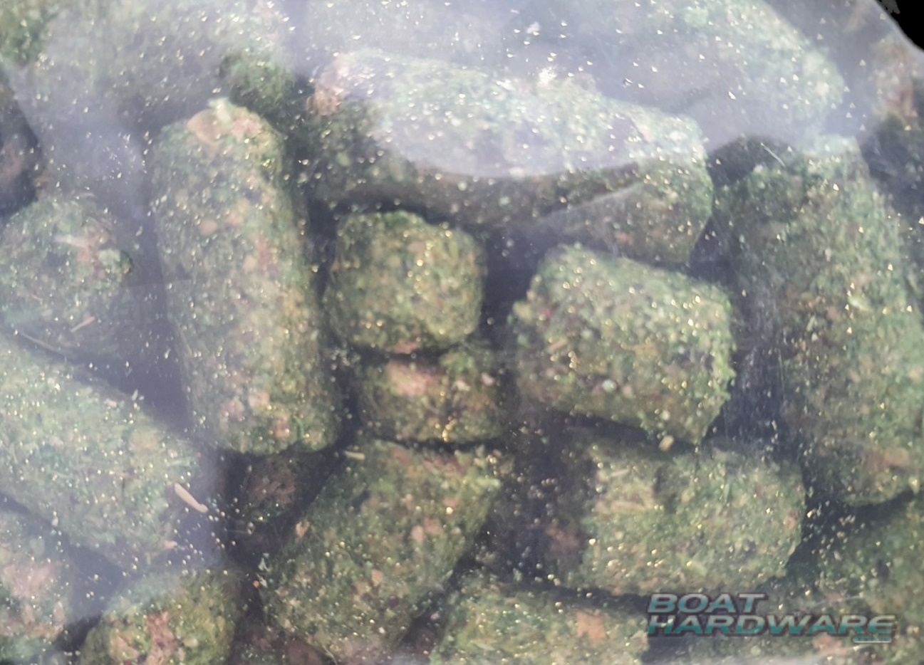 Berley Burley Bait GREEN LARGE Pellet Whiting Pack 1KG - Image 3
