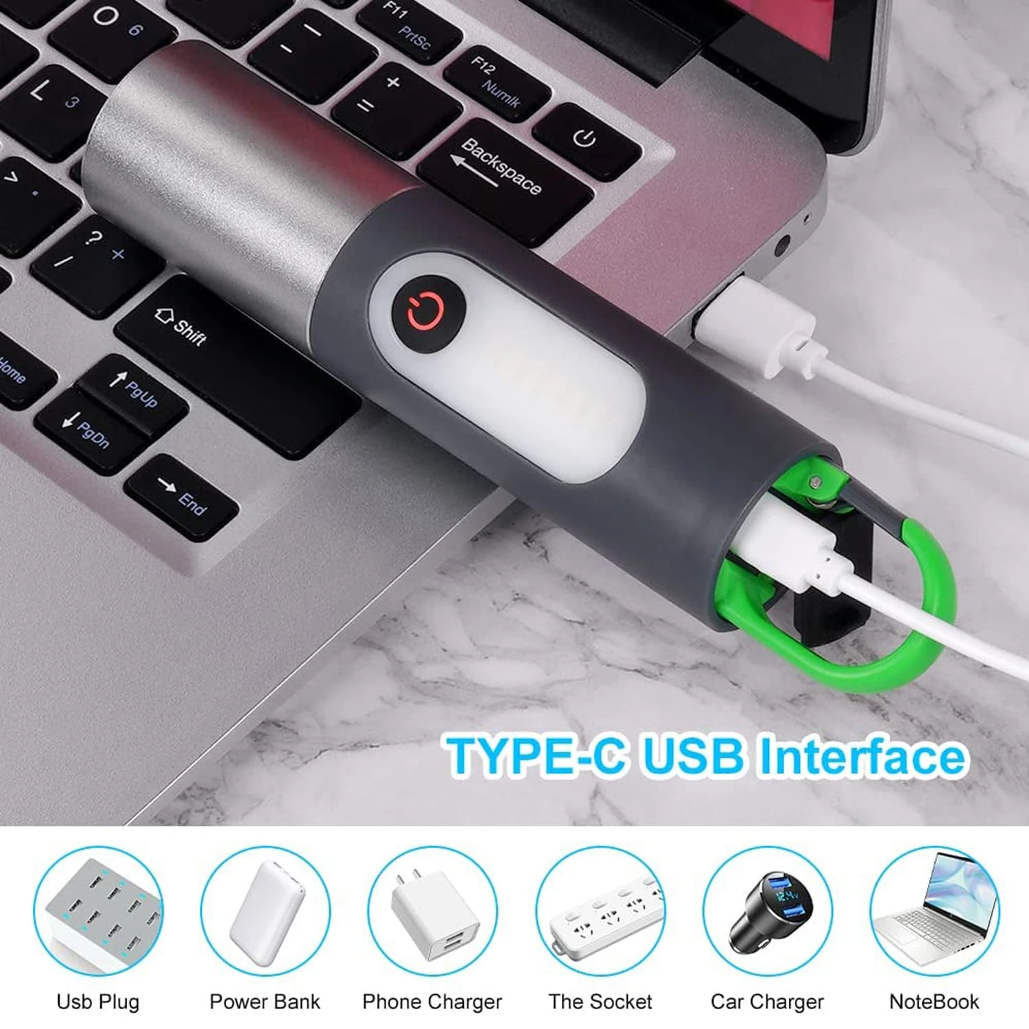 Rechargeable LED Torch - Image 2