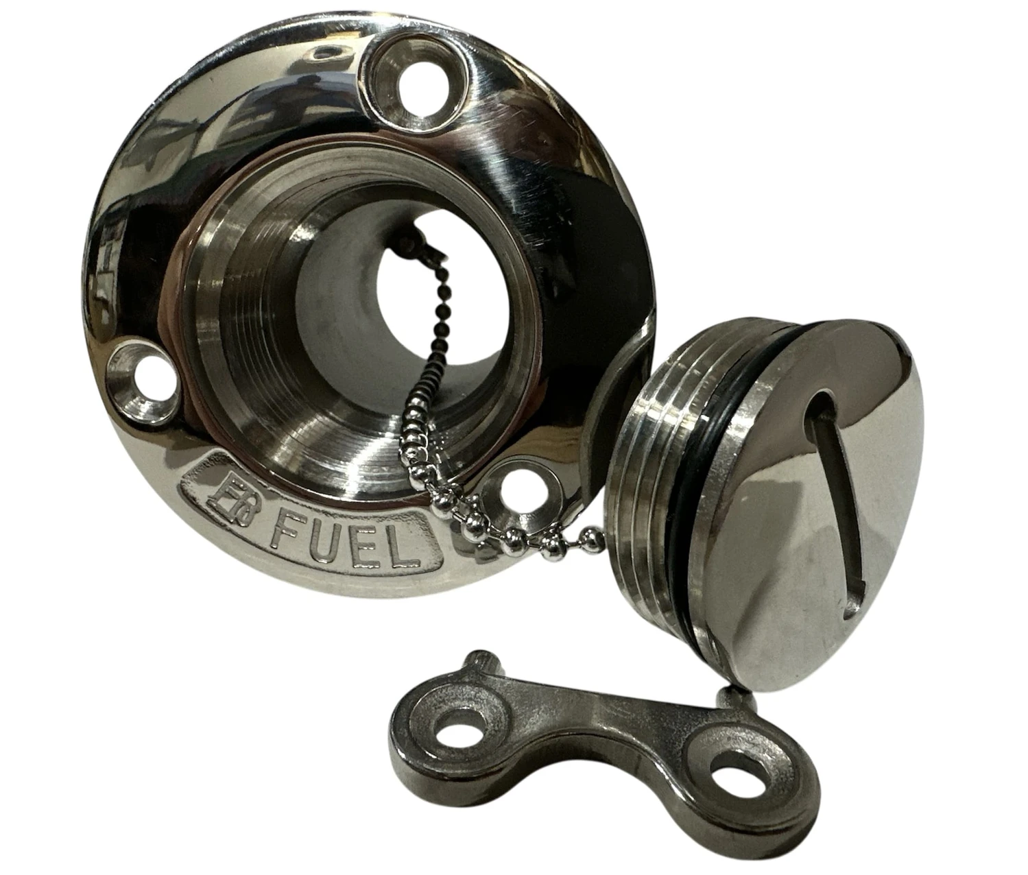 Fuel Deck Filler with key & chain (38mm) - Image 3