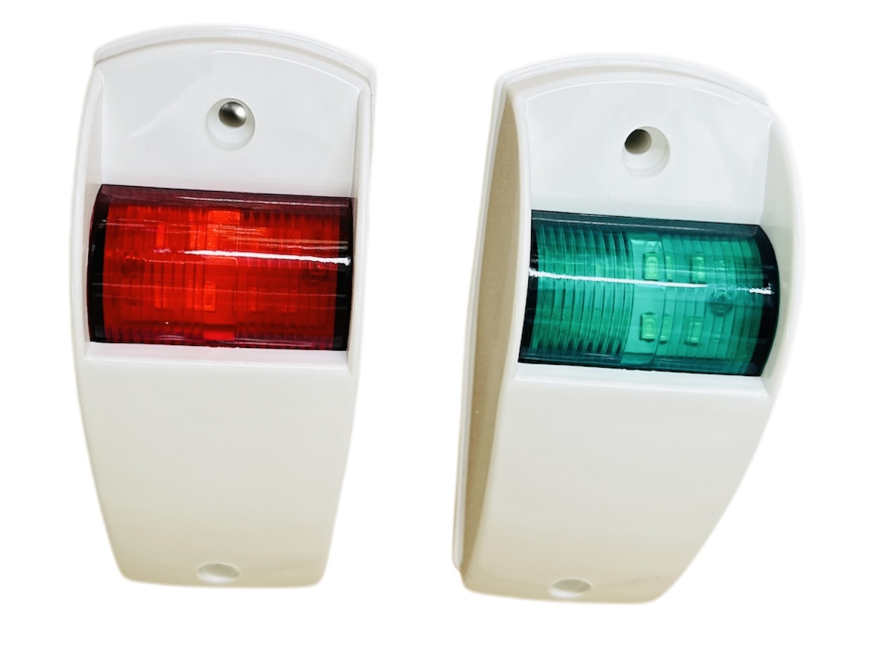 LED Navigation Lights - Side Mount - White