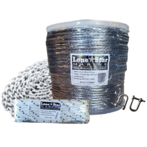 Lone Star Hi Spec Rope and Chain Kit (300m x 5mm)