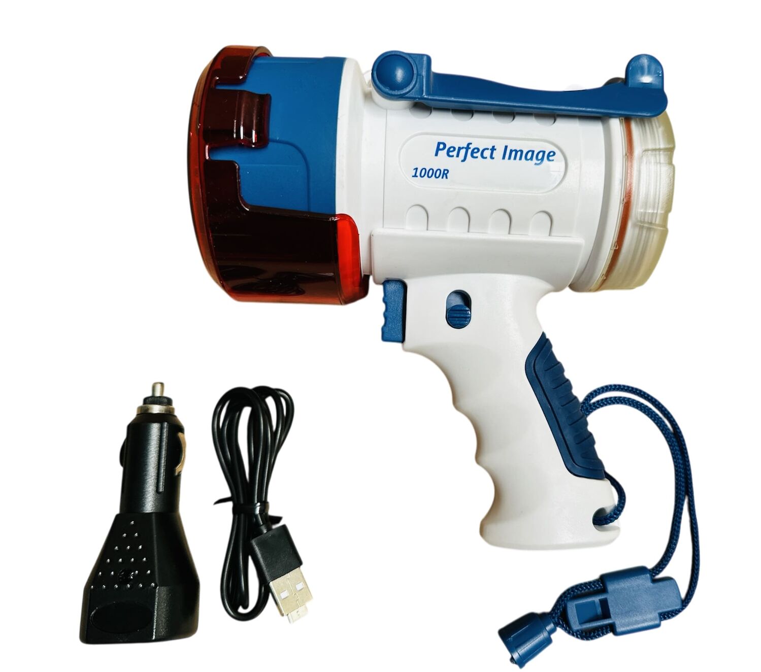 1000 Lumen Spotlight Torch - Rechargeable & Waterproof
