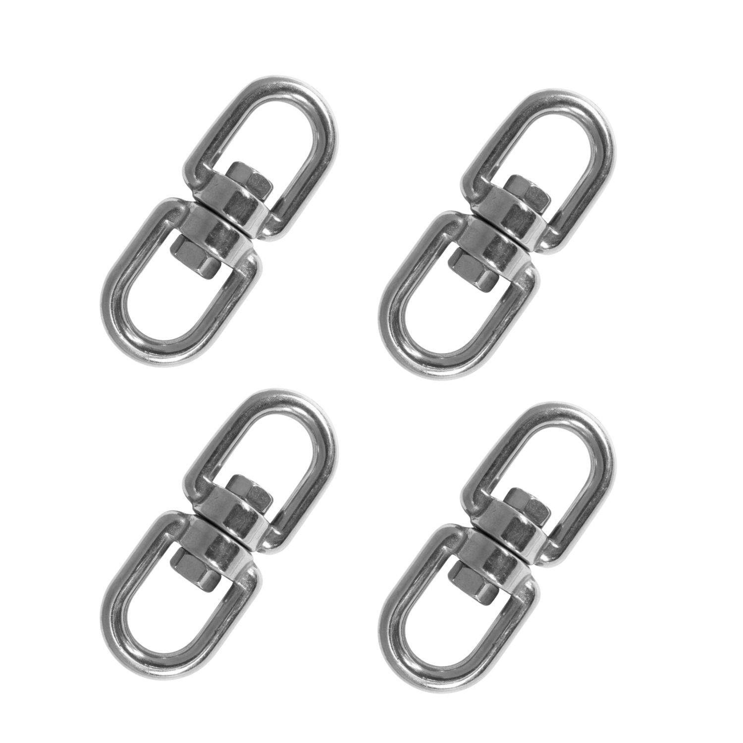 4 x Chain Swivel Eye Eye 8mm