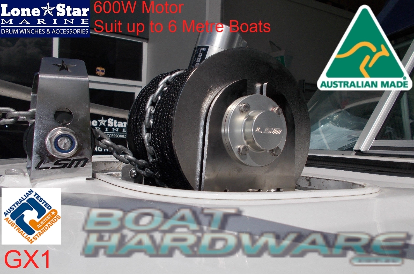 GX1 Boat Anchor Winch - Image 8