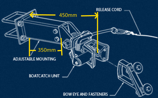 Twin Hull (Cat) Boat Catch - Small (2.5m - 5.9m) - Image 6