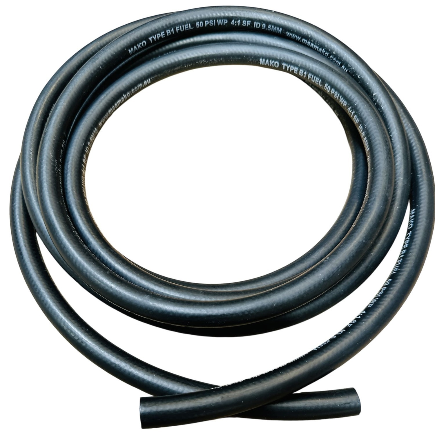 4m x 9.5mm Boat Fuel Line Hose for Outboard