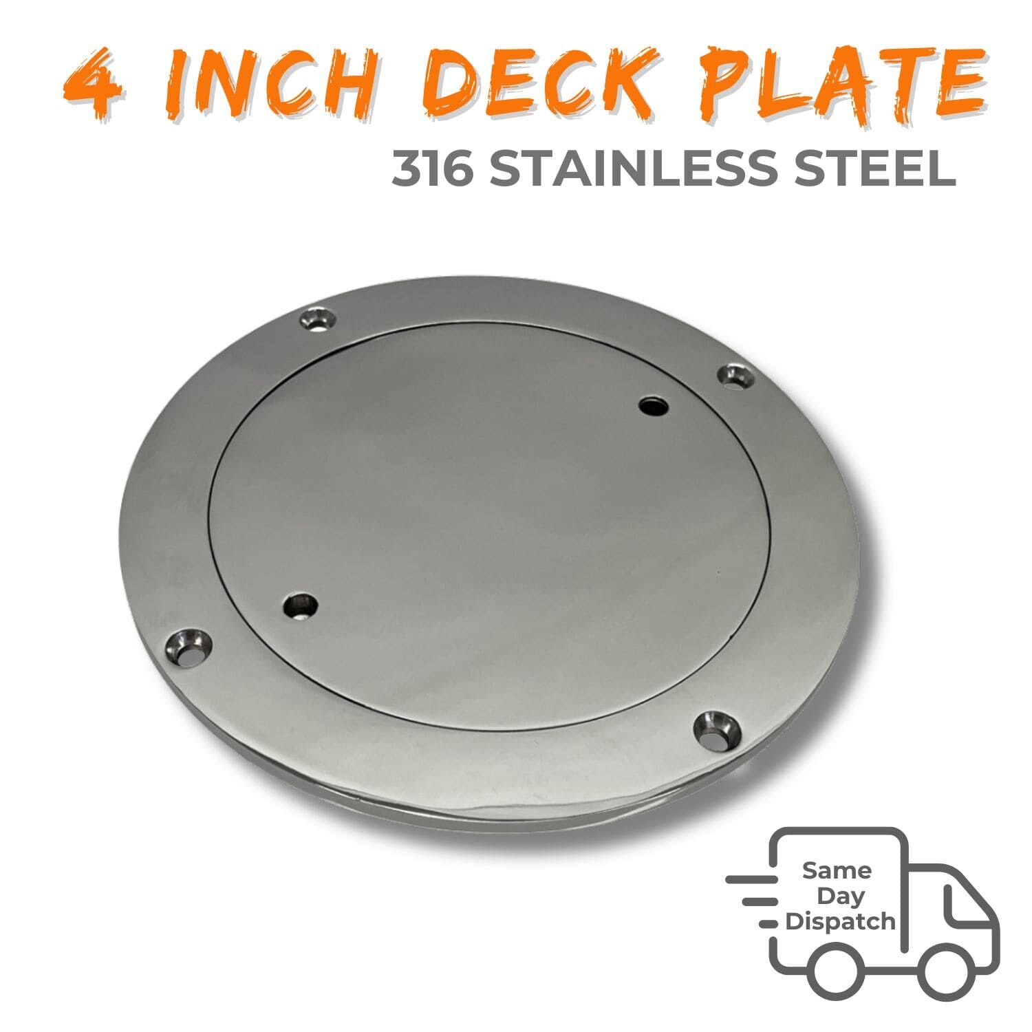 Boat Deck Plate 4" (100mm) - Image 7