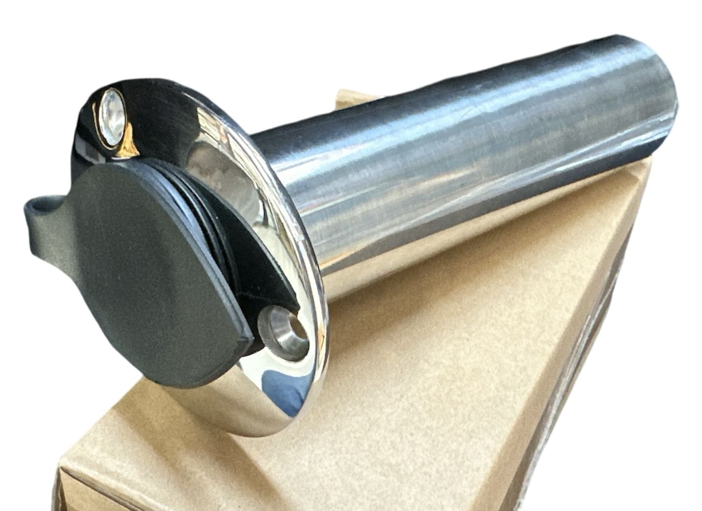 2 x Flush Mount Rod Holder – 90° – PVC Lined - Image 4