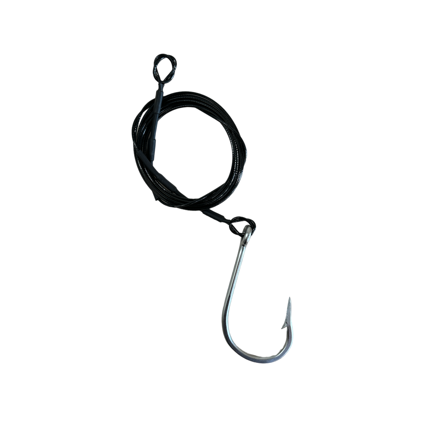Shark/Game Rig 12/0 Single Hook with 300lb Wire Trace