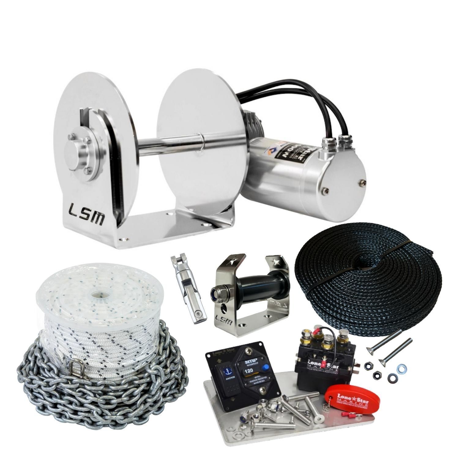 GX2 Winch 90m x 8mm Combo
