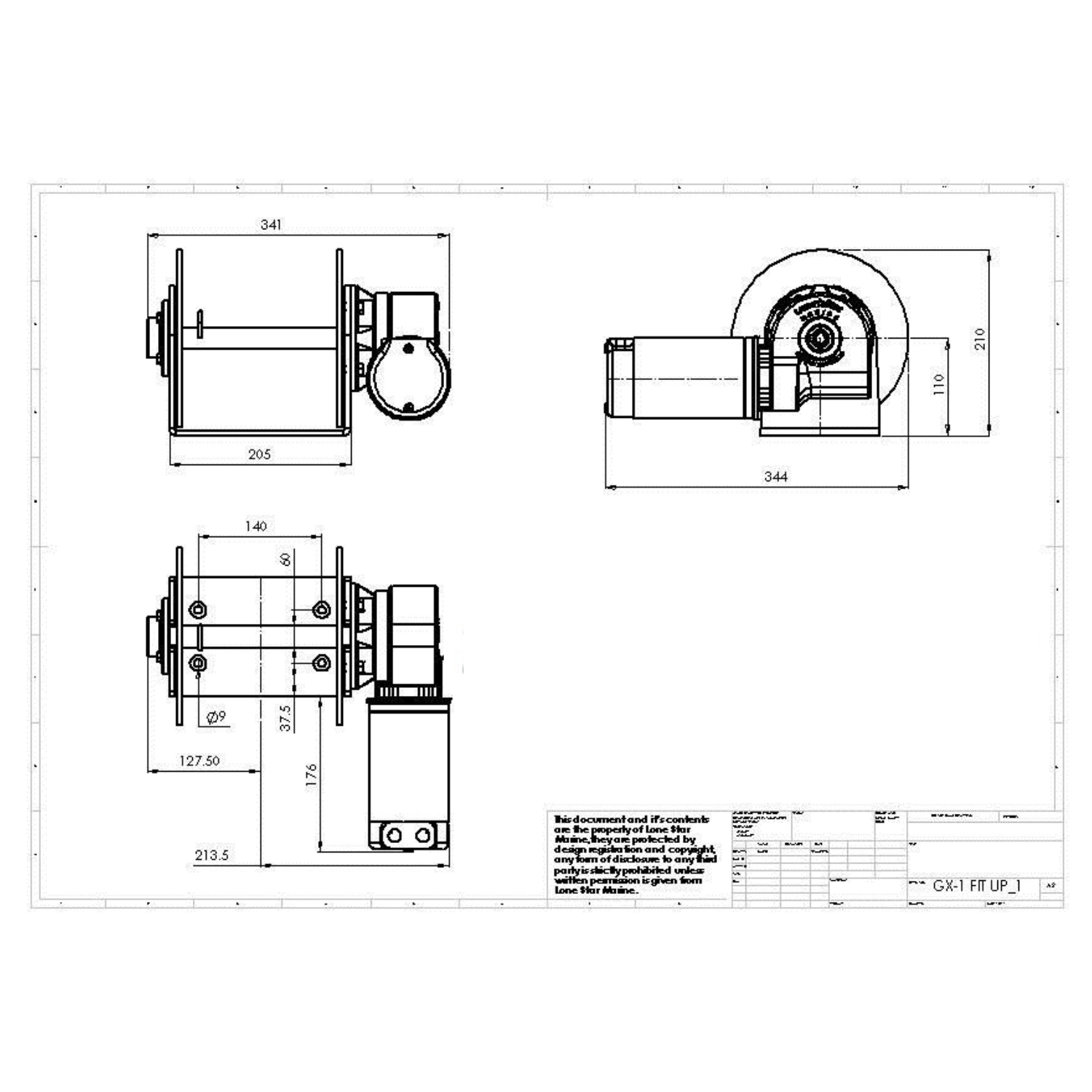 GX1 Boat Anchor Winch - Image 5
